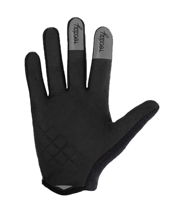Flow black mountain bike gloves B