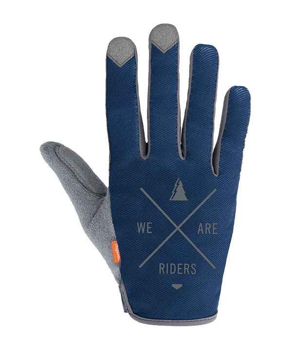 Rocday element mtb gloves blue