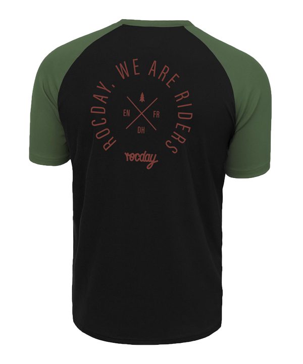 Rocday Roost Jersey Green Back